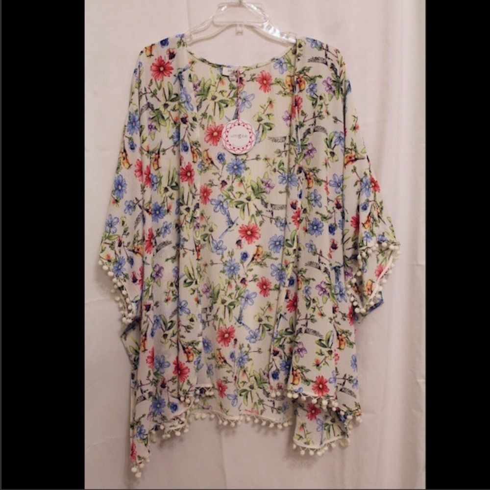 Floral kimono/ shrug